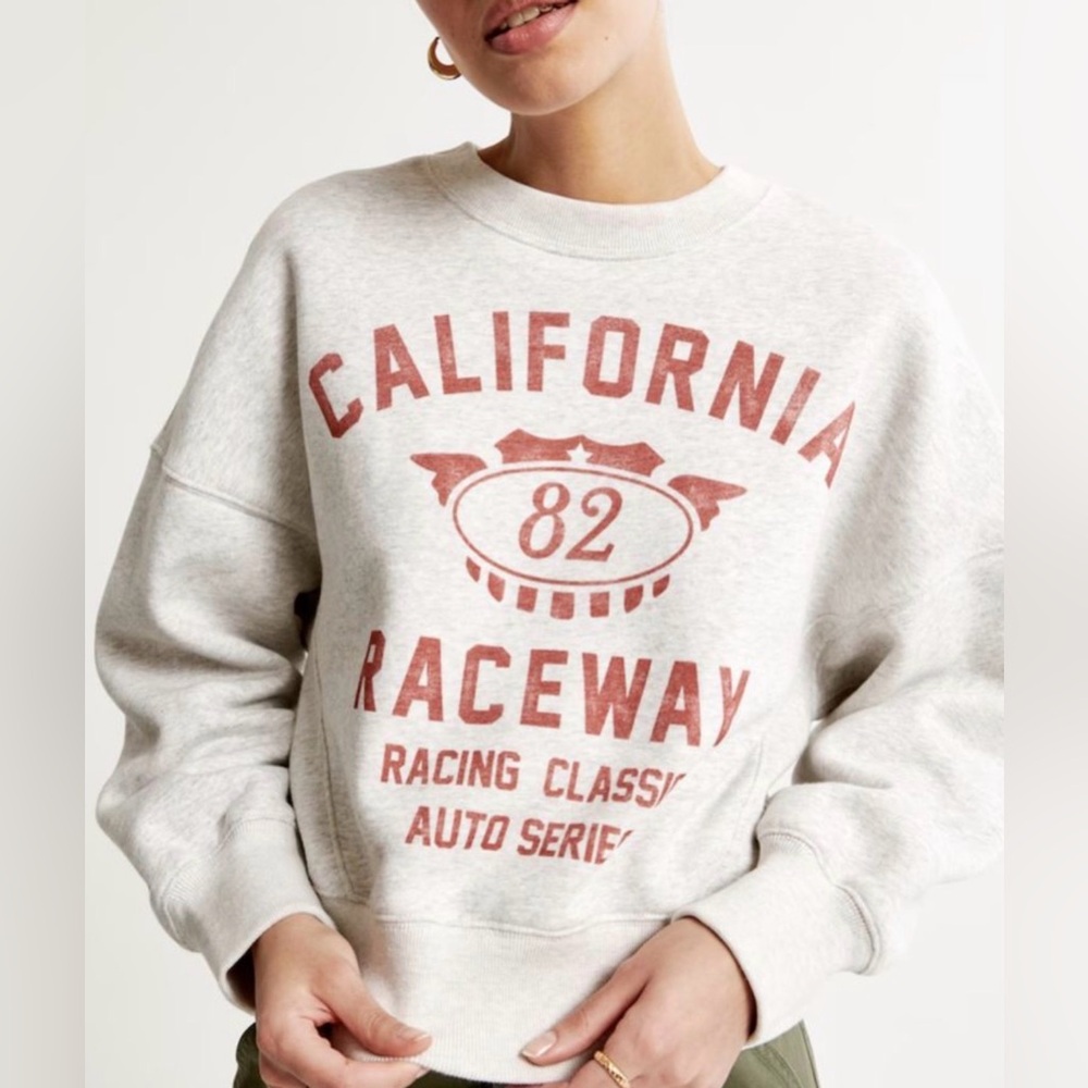 Abercrombie & Fitch California Raceway Racing sweatshirt